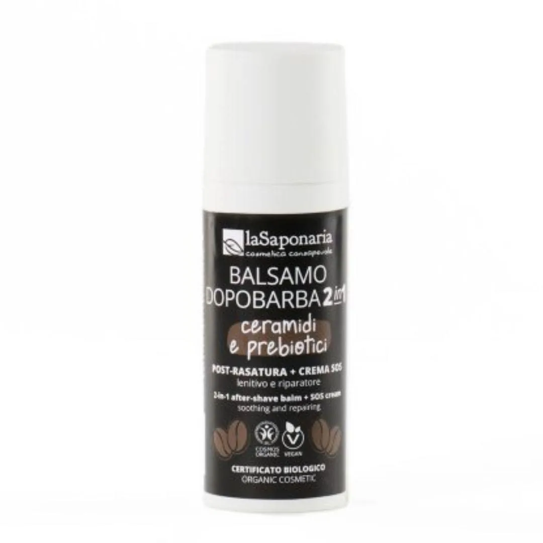Uomo balsamo dopobarba e Crema SOS