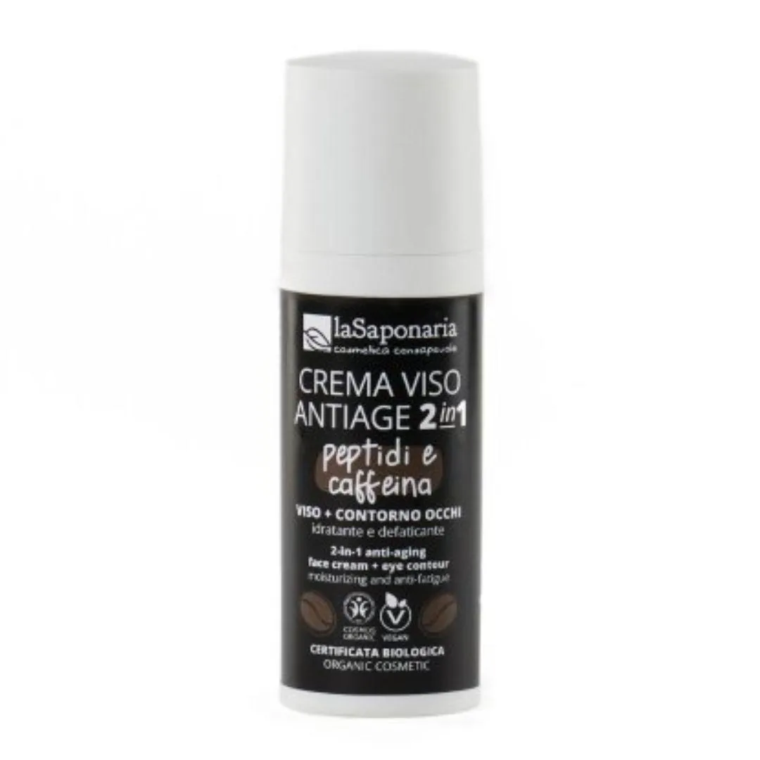 Uomo crema viso antiage e contorno occhi