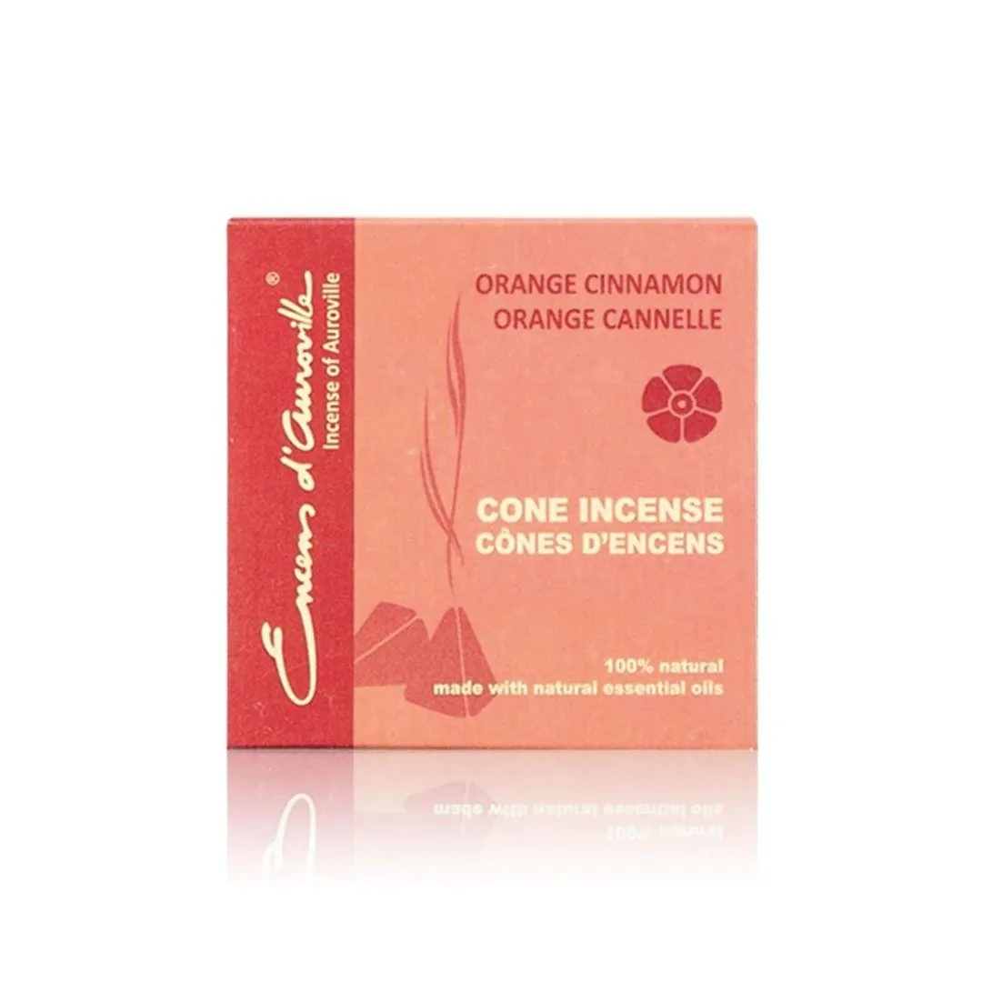 Coni di incenso Arancio e Cannella