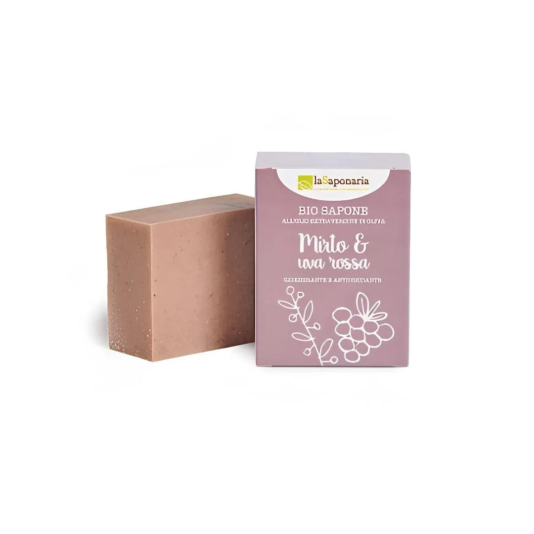 Sapone mirto e uva rossa