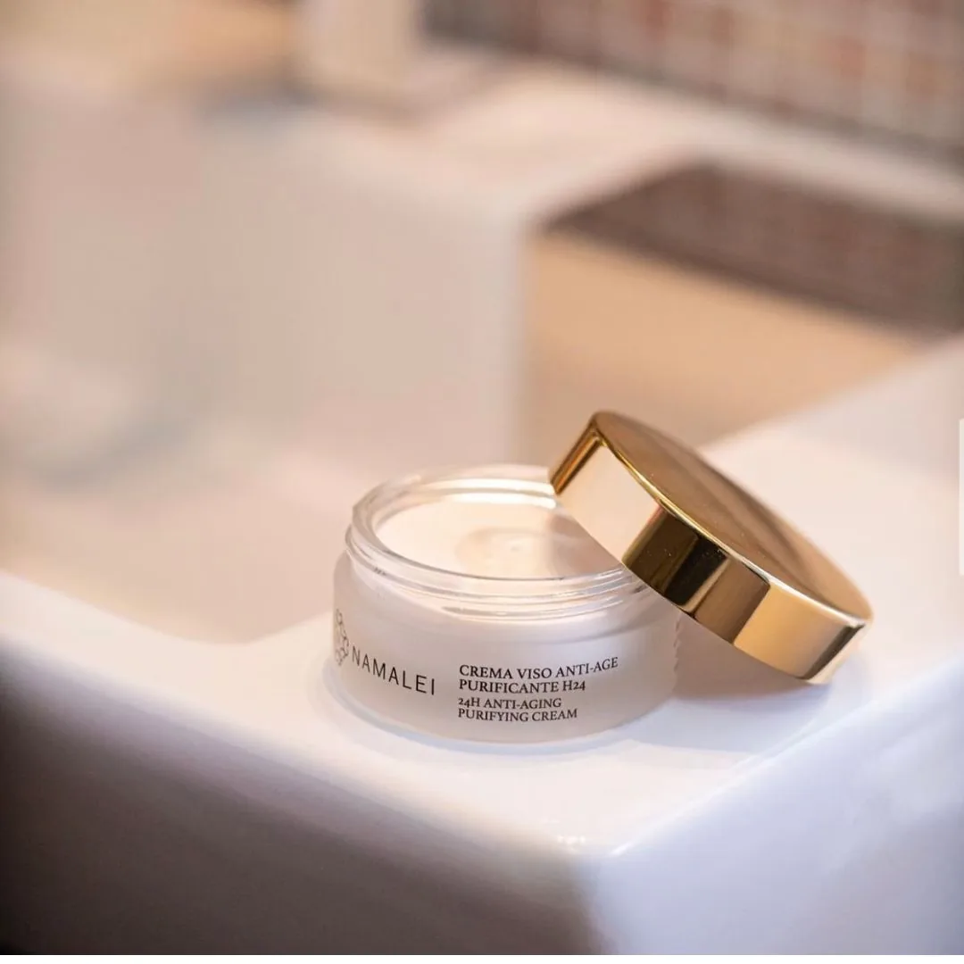 Crema Anti-Age Purificante H24 Rabarbero Cinese e Viola del Pensiero 2
