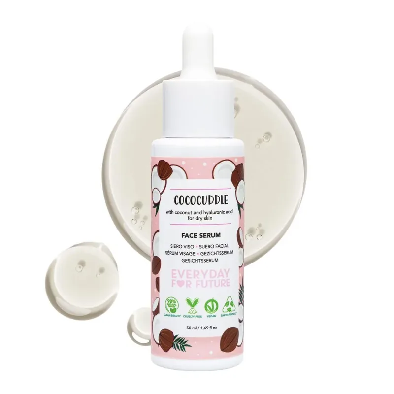 Siero Viso con Acido Ialuronico ed Estratto di Cocco cococuddle