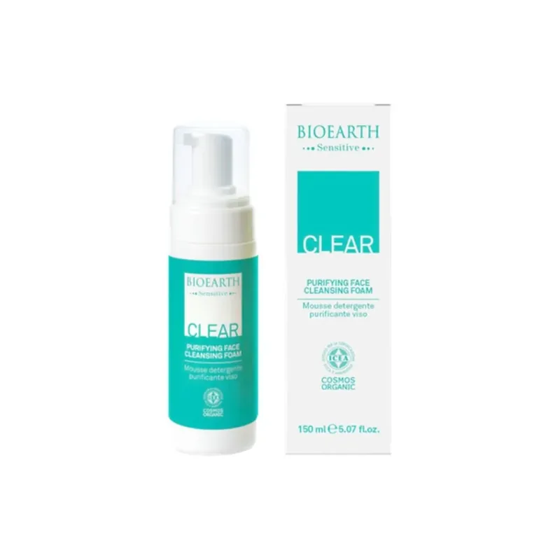 Sensitive Clear Mousse Detergente Purificante Viso