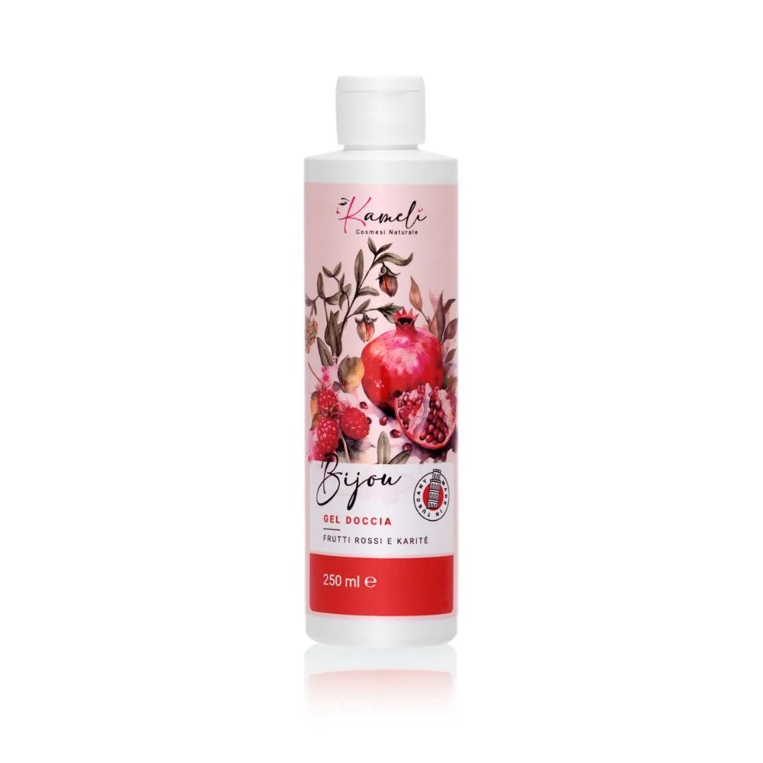 Bijou gel doccia Frutti Rossi e Karitè 250ml