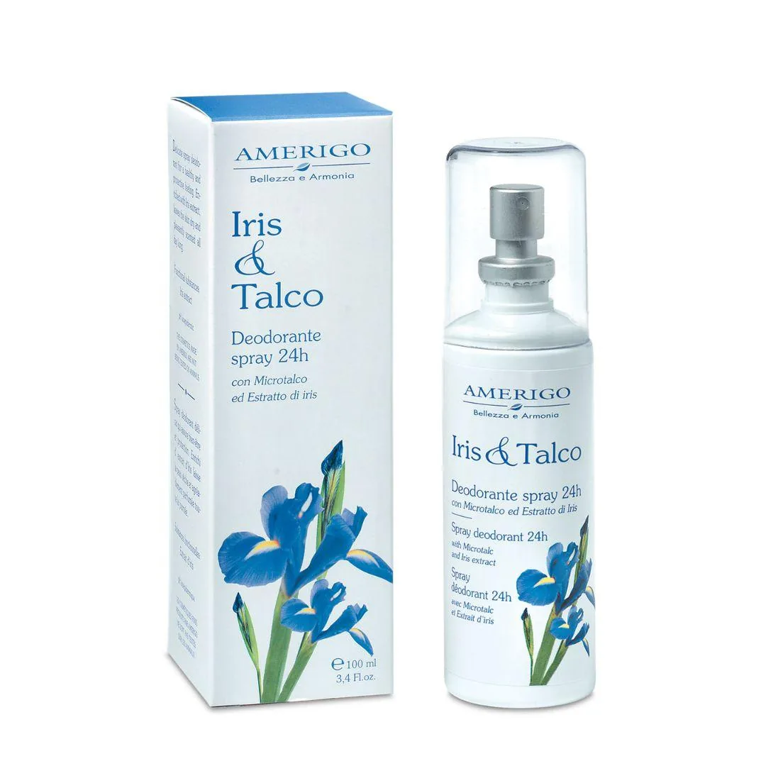 Iris e Talco deodorante spray 24h