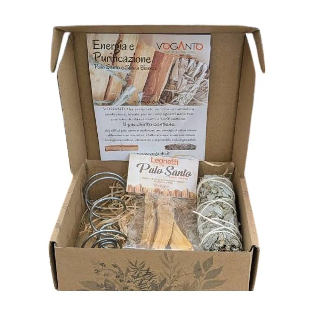 Confezione Regalo Palo Santo e Salvia