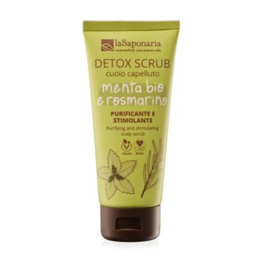 Scrub Cuoio Capelluto Detox Menta Bio e Rosmarino