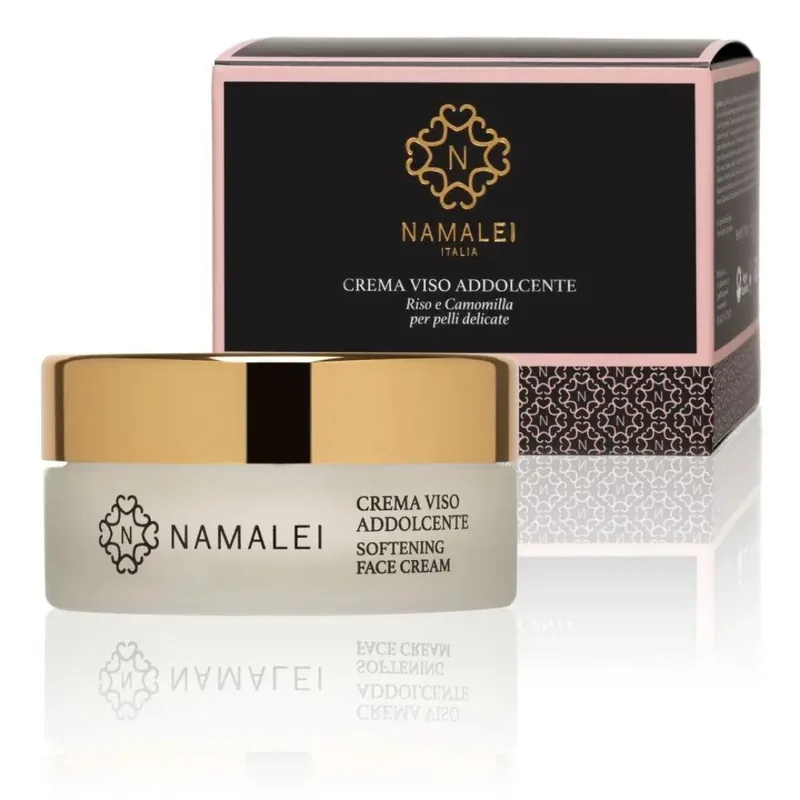 Crema Viso Addolcente Pelli Delicate Riso e Camomilla