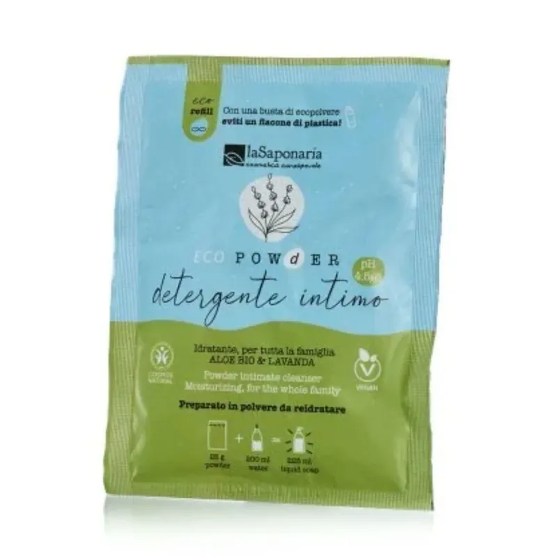 Detergente intimo in polvere