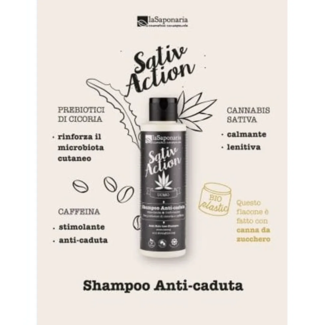 Sativ Action Shampoo bio anticaduta 2