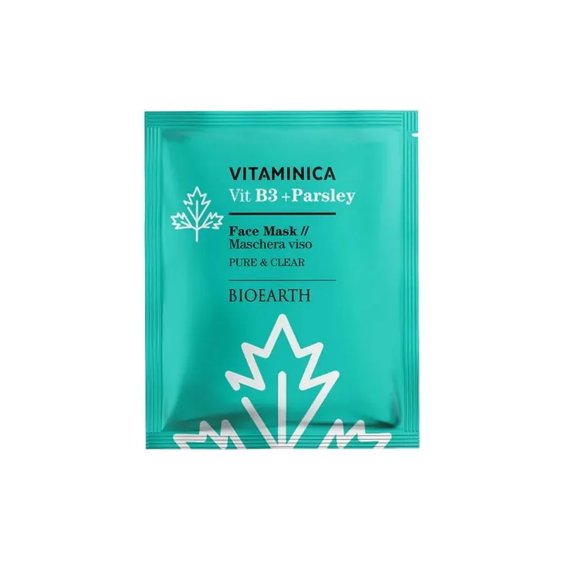 Vitaminica Maschera Monouso Vit B3 + Parsley