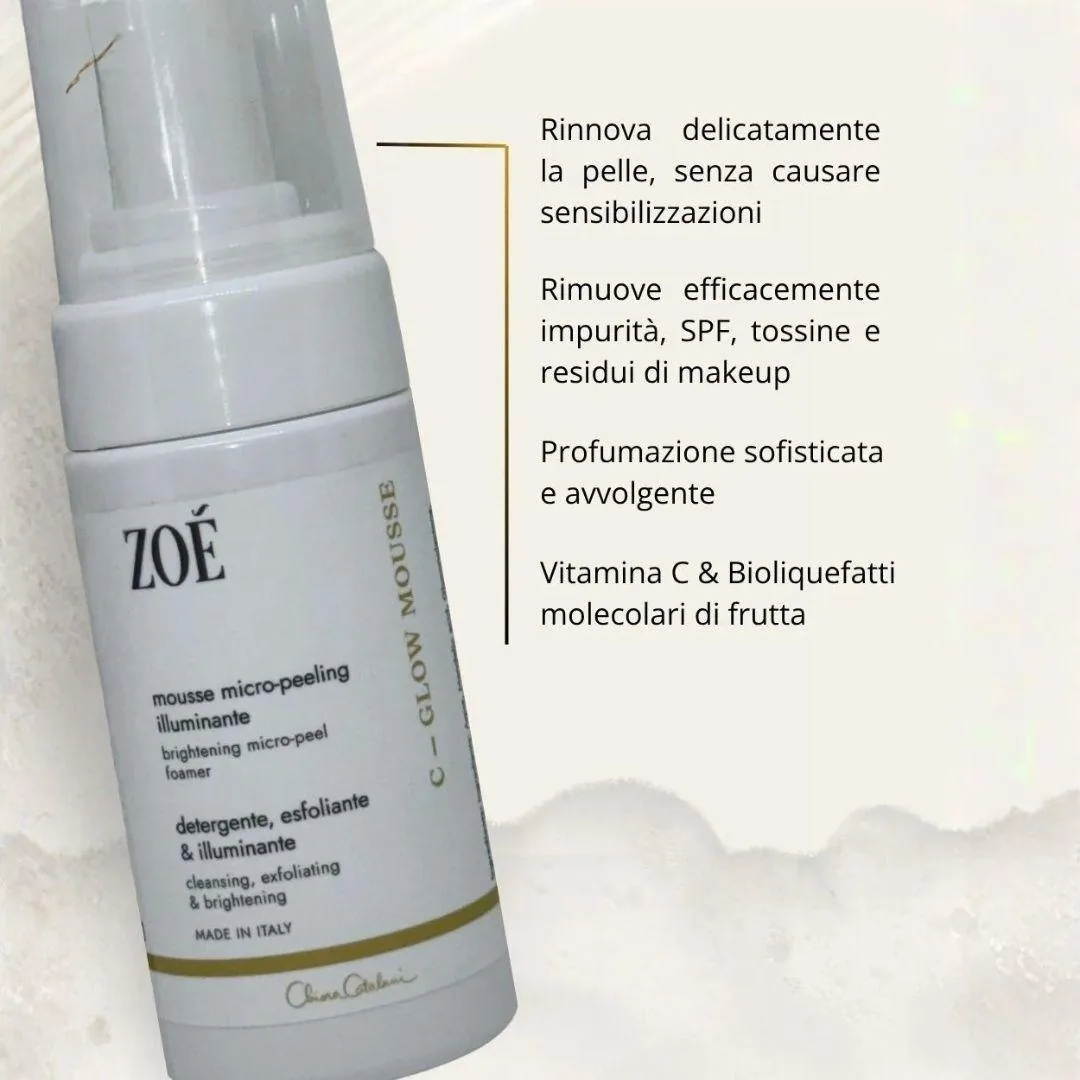 C-Glow Mousse micro-peeling illuminante 3
