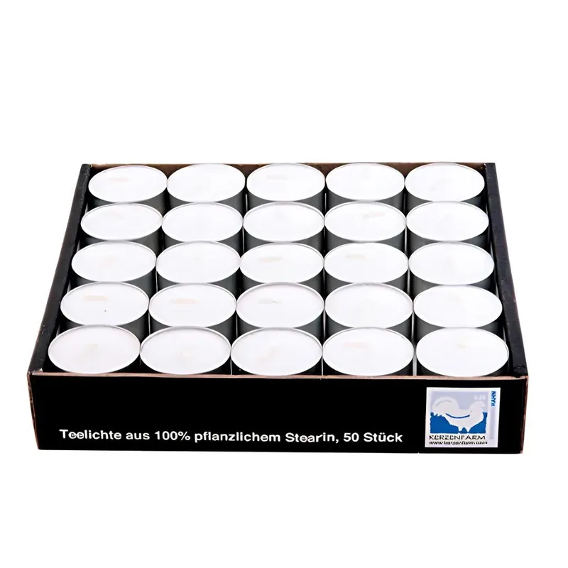 Candelina Tea Light Neutra 50pz