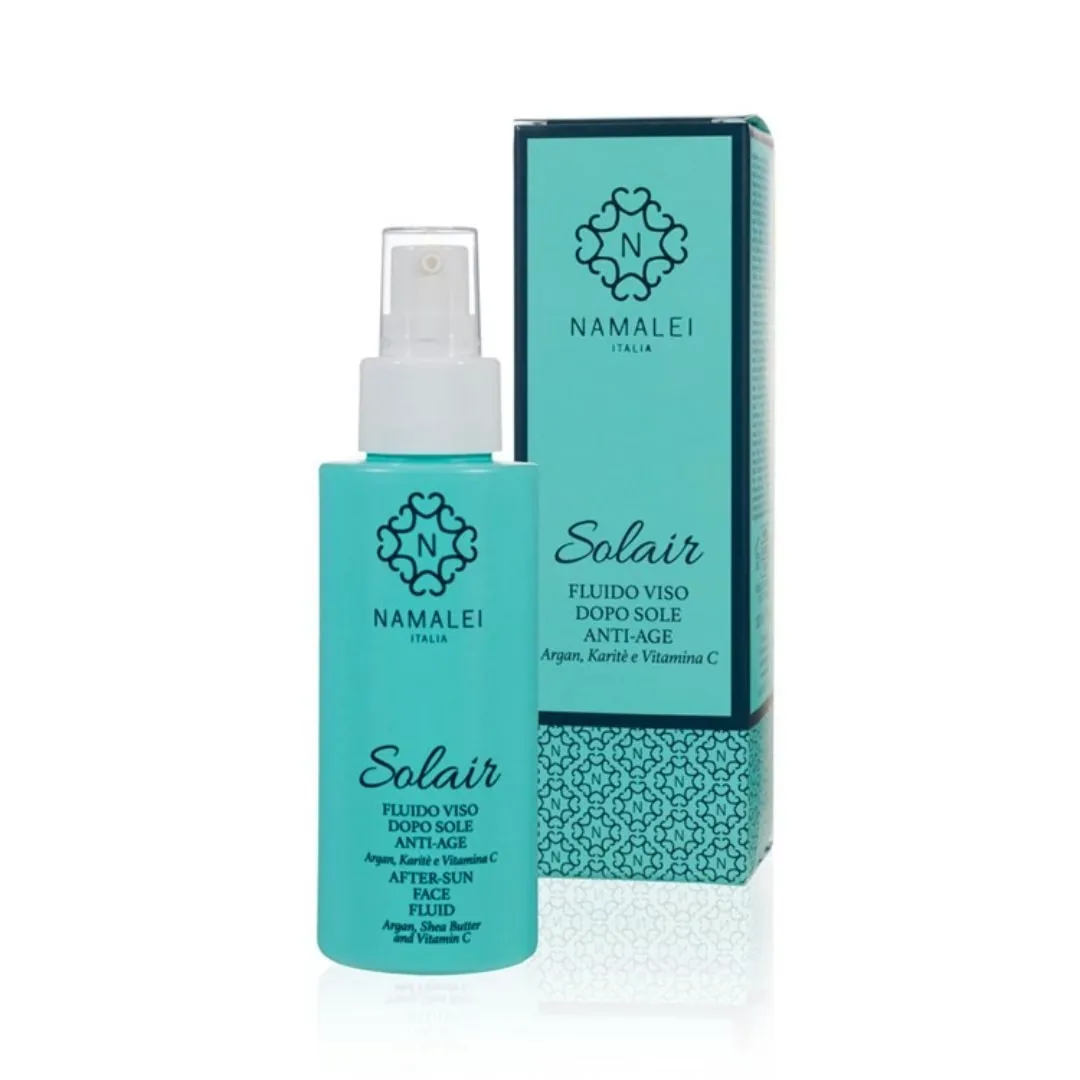 Solair Fluido Dopo Sole Viso Argan, Karitè E Vitamina C