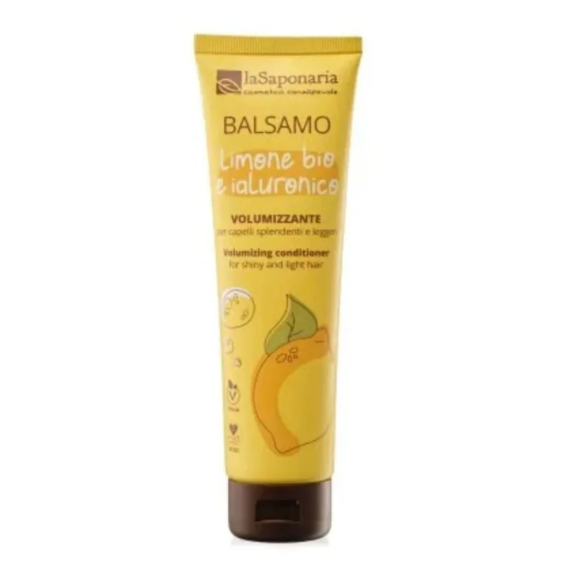 Balsamo capelli Volumizzante Limone Bio e Ialuronico
