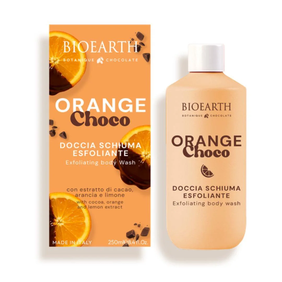 Orange Choco Doccia schiuma esfoliante