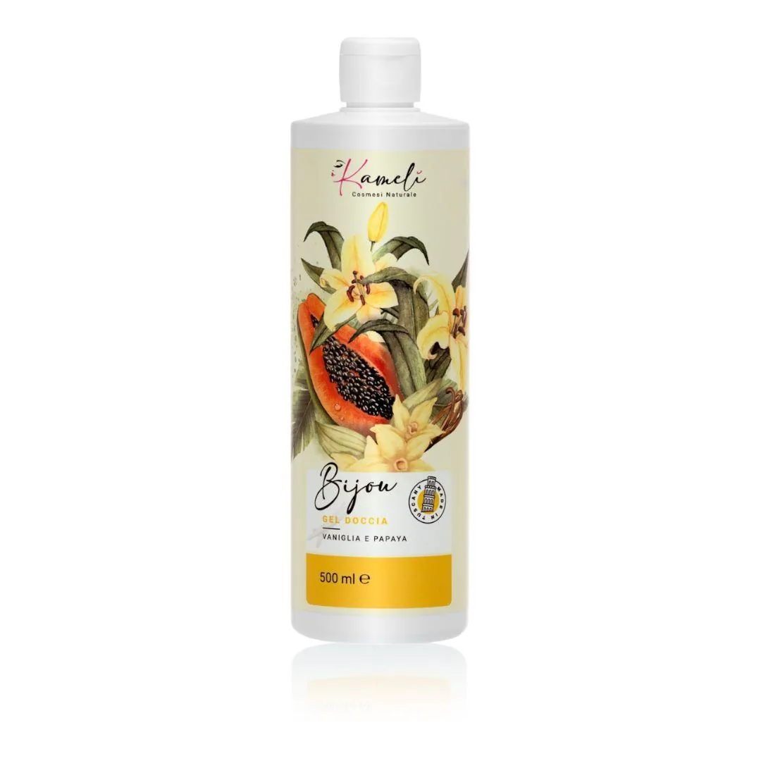 Bijou gel doccia Vaniglia e Papaya 500ml