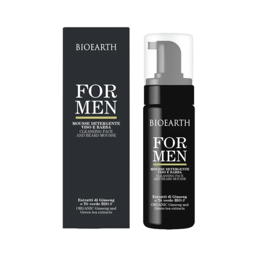 For men Mousse viso e barba
